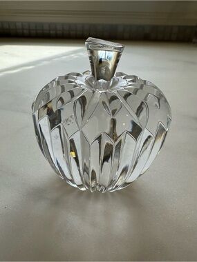 Waterford Crystal Apple Figurine Decorative Accent